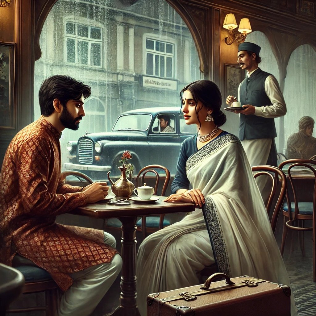 The Poet’s Corner – Watching Love, Distance, and Life in a Restaurant